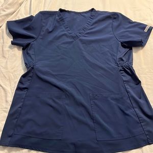 Med couture maternity scrub top